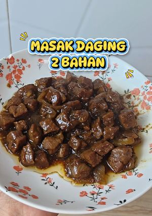 Foto resep Masak Daging 2 Bahan