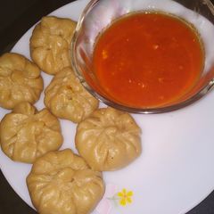 Wheat vegetable momos A picture of Wheat vegetable momos.
