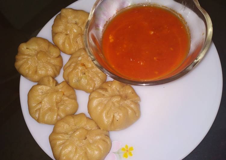 Wheat vegetable momos