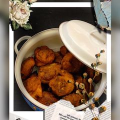 A picture of কলার পিঠা [kolar pitha].