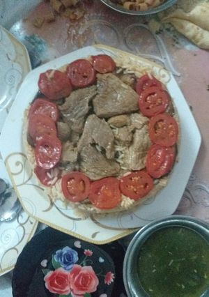 صورة لوصفة المقلوبه العراقيه