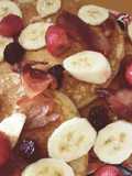 Hotcakes de plátano y avena