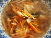 Una foto de miso soup
