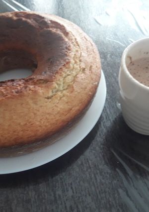 Una foto de Torta de pera