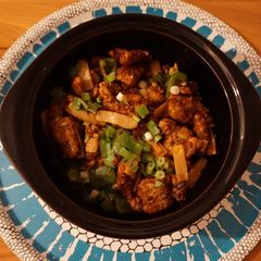 Sweet and sour pork A picture of Sweet and sour pork.
