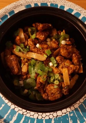 A picture of Sweet and sour pork.