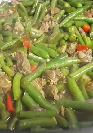 Foto resep Asem Asem Buncis Daging