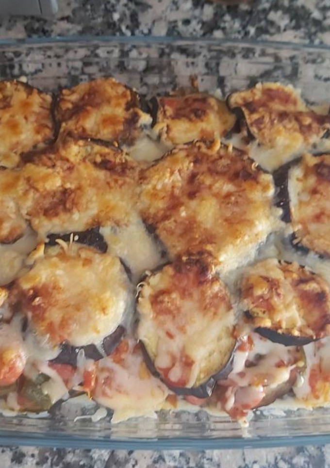 Una foto de Moussaka de aprovechamiento