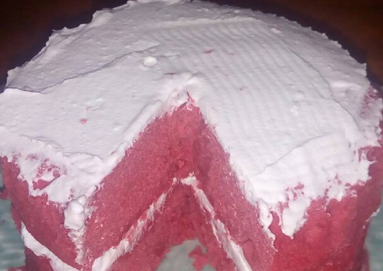 Microwave Redvelvet cake