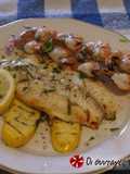 Sole in the oven with potatoes