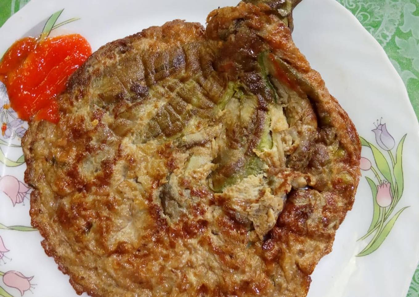 Tortang Talong (Eggplant Omelette)