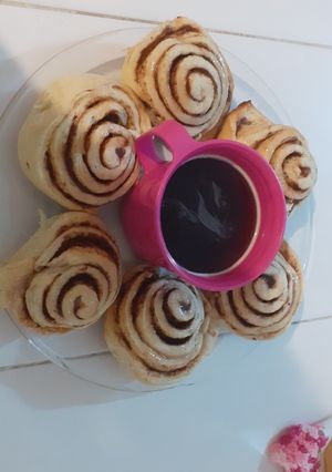 Una foto de Roles de canela