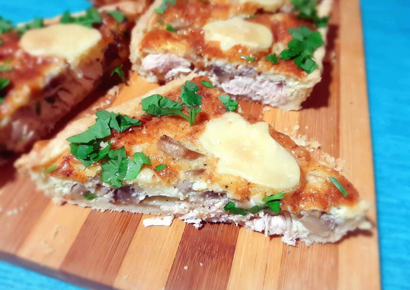 Quiche au poulet 🍽