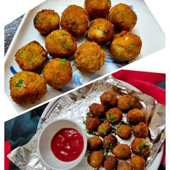 A picture of Cheesy balls.