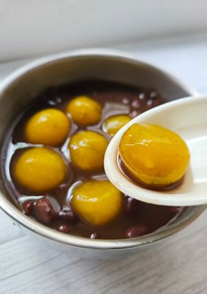 Q彈南瓜圓 的食譜成品照片