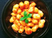 A picture of homemade potato gnocchi