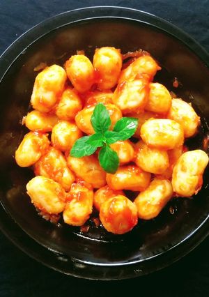 A picture of Vegan Potato gnocchi.