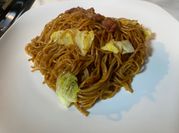 A picture of yaki soba