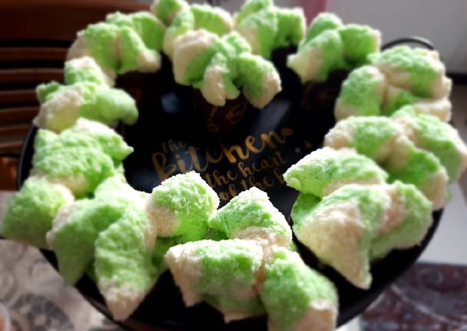 Langkah Mudah untuk Membuat Bolu kukus mekar, Sempurna