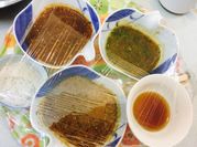 A picture of coriander leaves chopped
