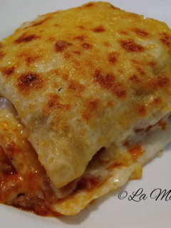 Una foto de Lasaña boloñesa