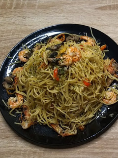 Foto resep Spaghetti Aglio Olio