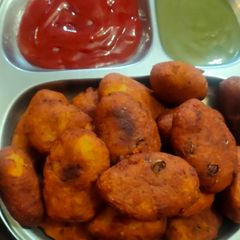 A picture of Potato bread cutlet.