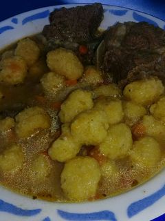 Una foto de Caldo de vori vori