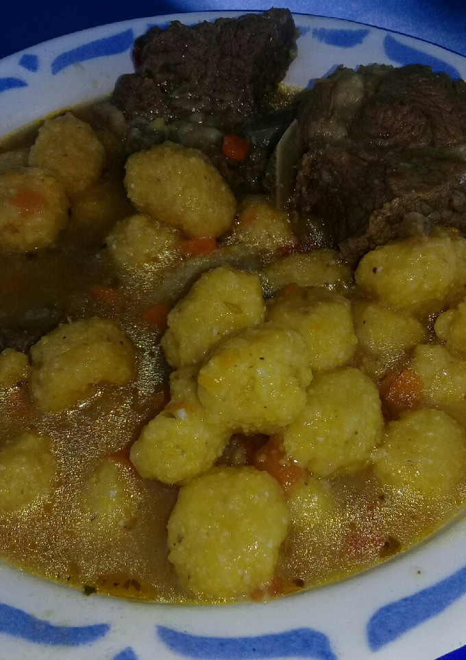 Una foto de Caldo de vori vori
