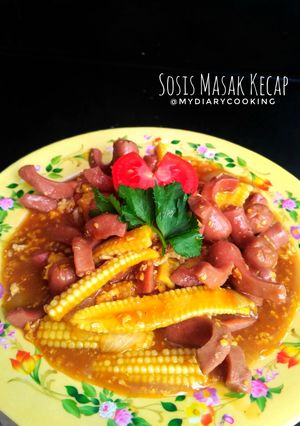 Foto resep Sosis Masak Kecap