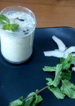 A picture of Coconut chaach.
