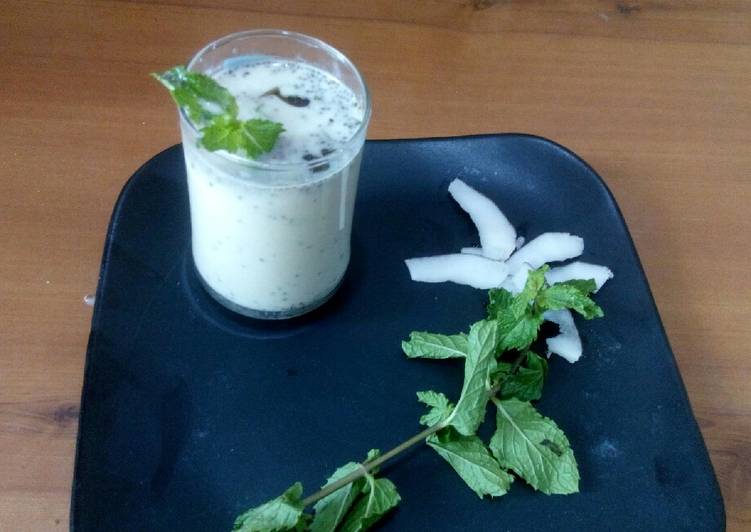 Steps to Make Super Quick Homemade Coconut chaach