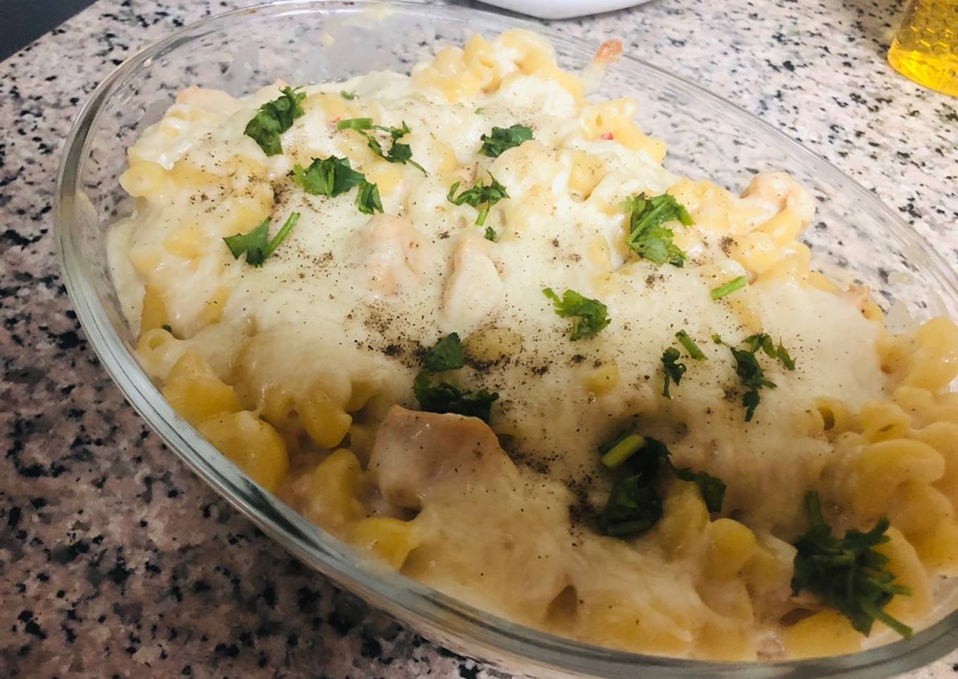 Chicken cheesy pasta