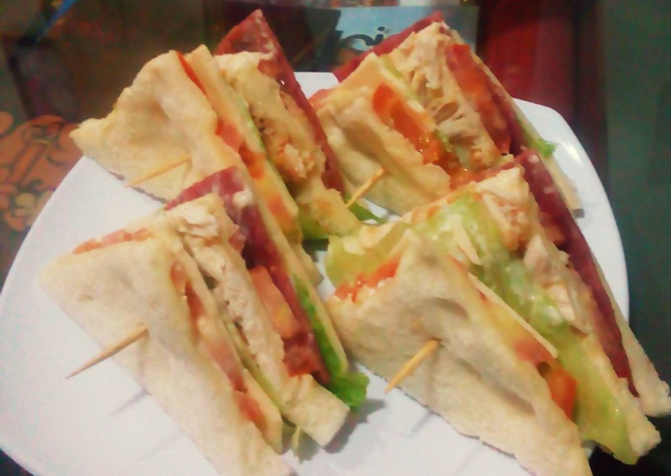 Sandwich Triple Decker