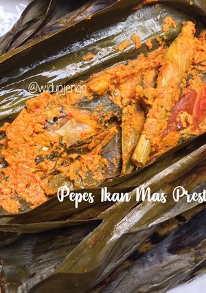 Foto resep Pepes Ikan Mas Presto
