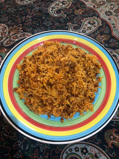 عکسی از دستور قارچ پلو