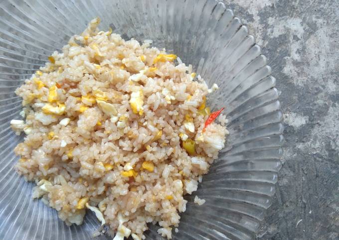 Resep Nasgor saus tiram Anti Gagal