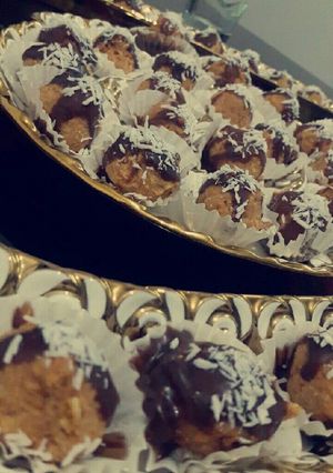 صورة لوصفة كرات البسكويت