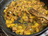 Seitán agridulce con piña: receta vegana al estilo chino (receta sacada de internet)