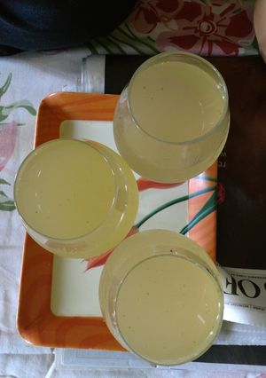 A picture of Lemon sorbet.