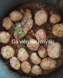 Gà viên sốt teriyaki