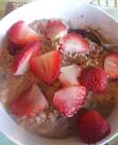 Avena con proteína y cocoa