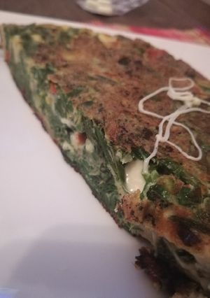 Una foto de Tortilla de Acelga
