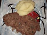 Milanesas con Puré de Papas