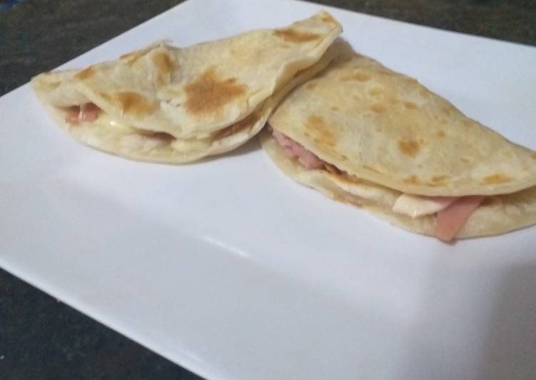 Quesadilla Express de jamón