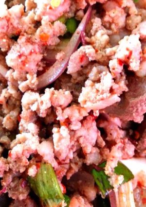 รูปของ ลาบหมู
