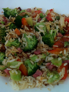 Una foto de Arroz con verduras