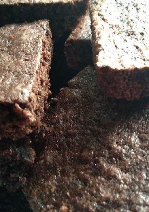Una foto de Brownie de Cacao