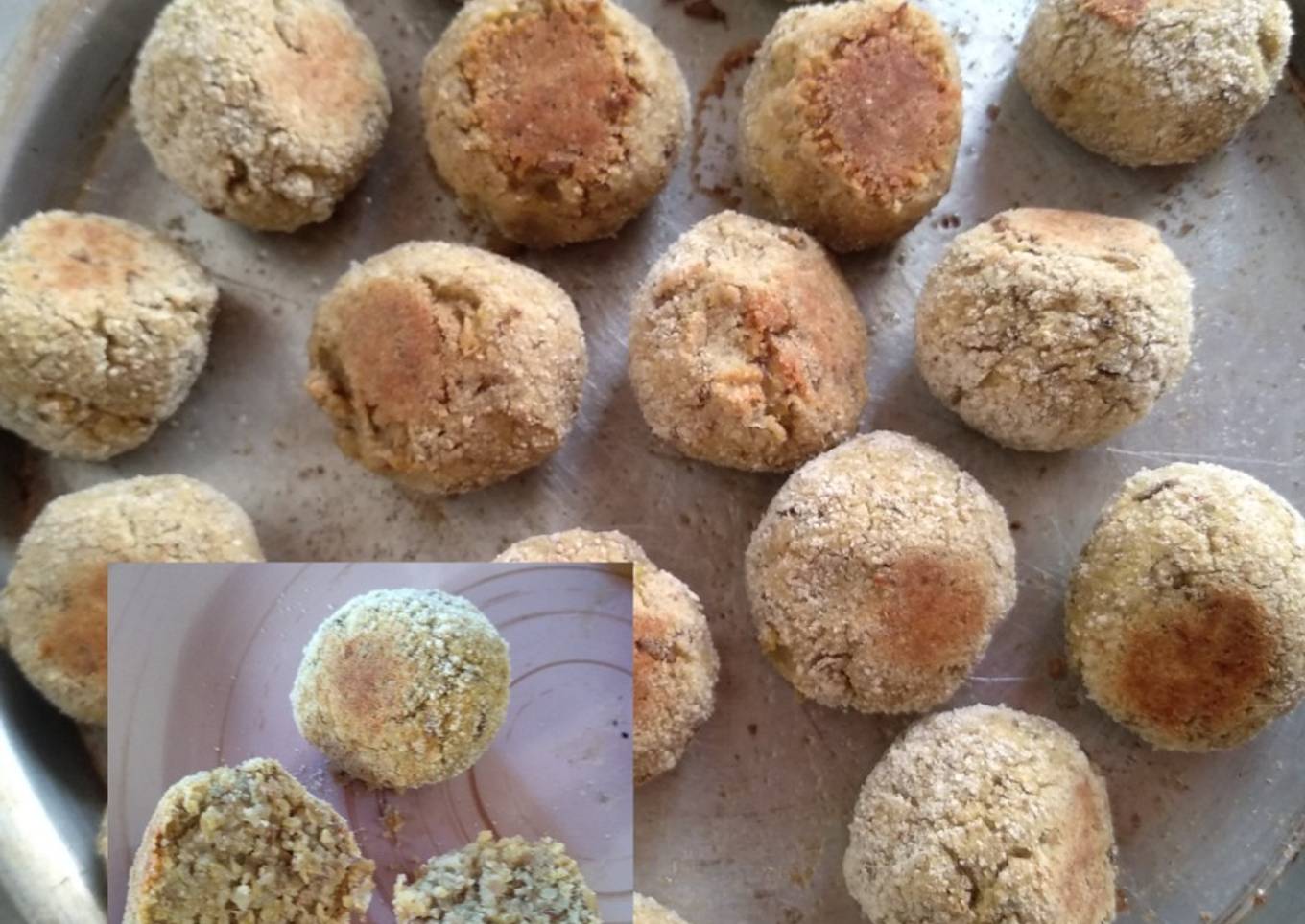 Faláfel (Garbanzos y Lentejas) Receta vegana