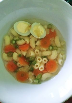 Foto resep Sup Macaroni (Mpasi 1y+)